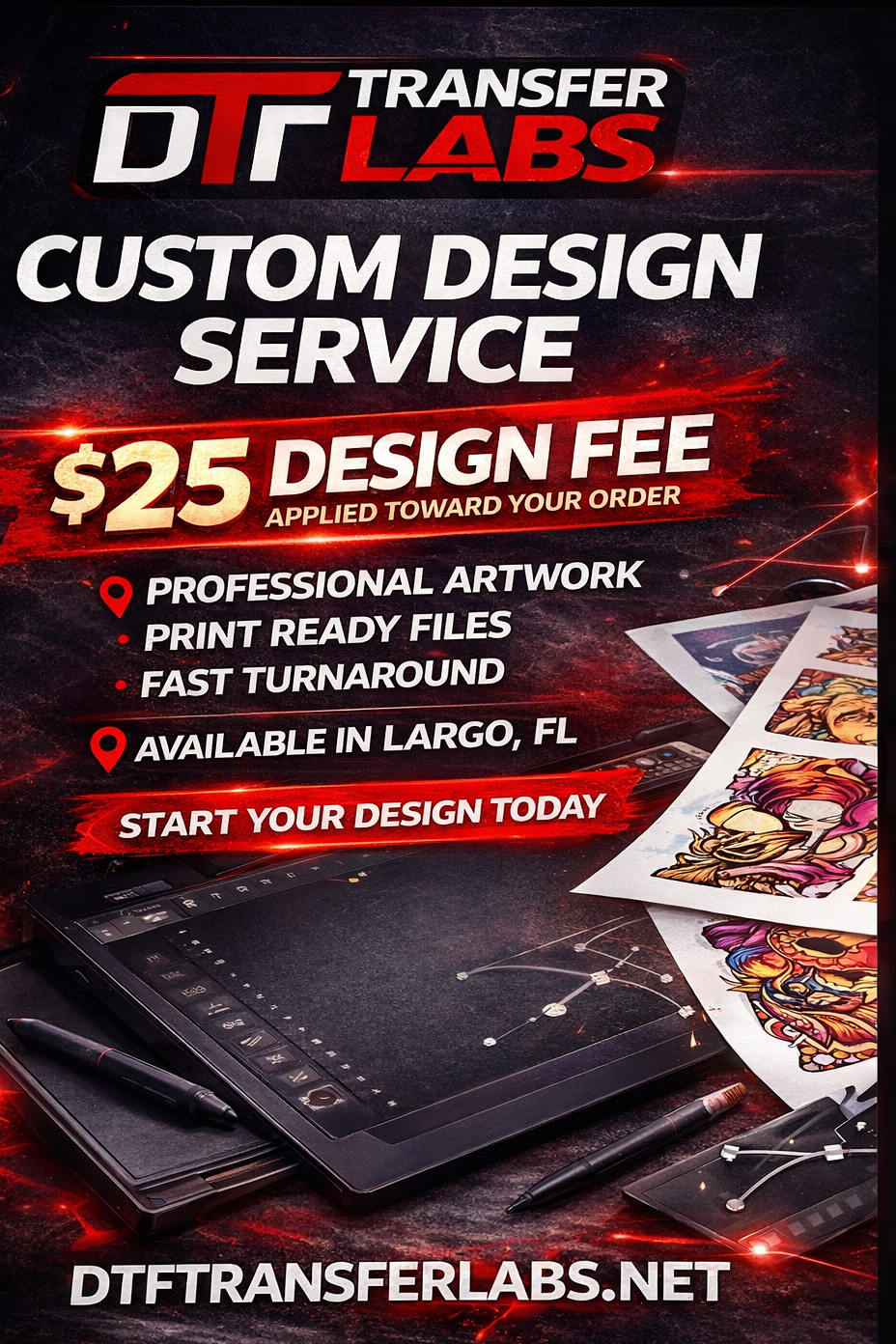 Custom Design Fee