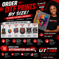 DTF Transfers By Size